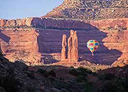 hot air balloon utah